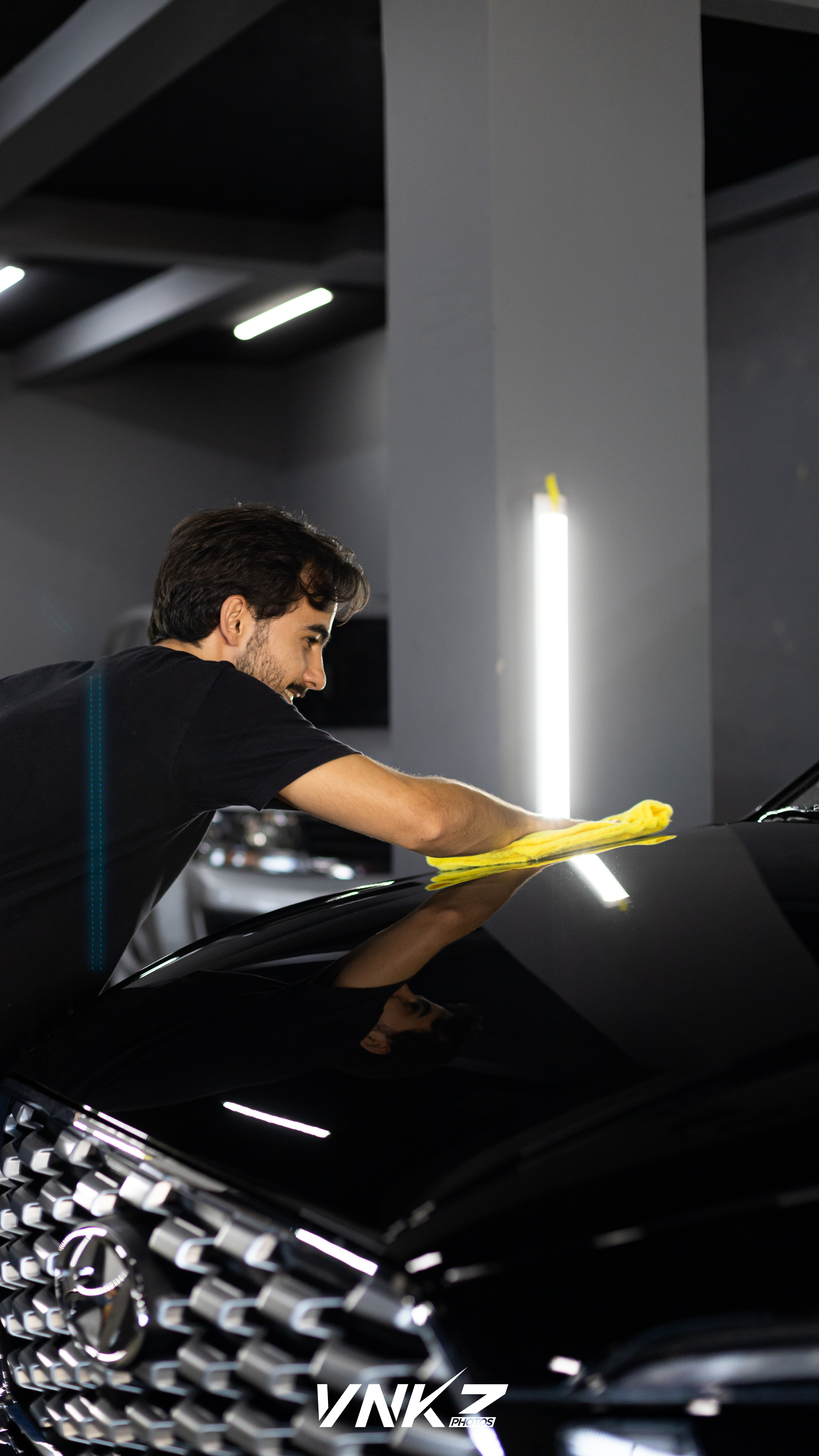 Correção técnica recuperando brilho profundo